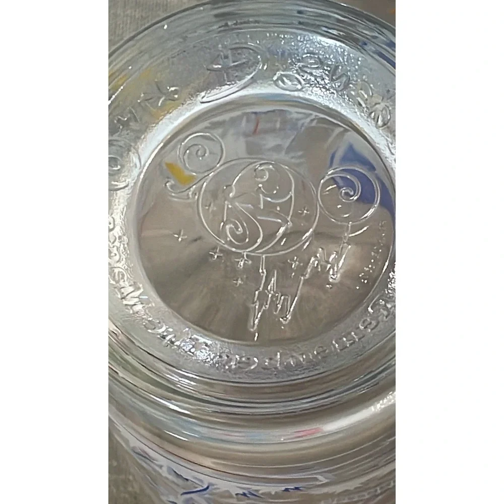 Vintage 1996 Walt Disney World 25th Anniversary McDonalds Glasses Set of 4‎